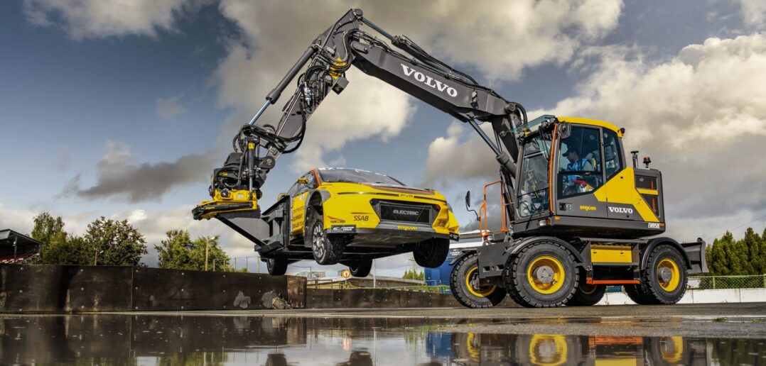 Volvo Construction Equipment Improves Safety Of Electric Car Recovery ...