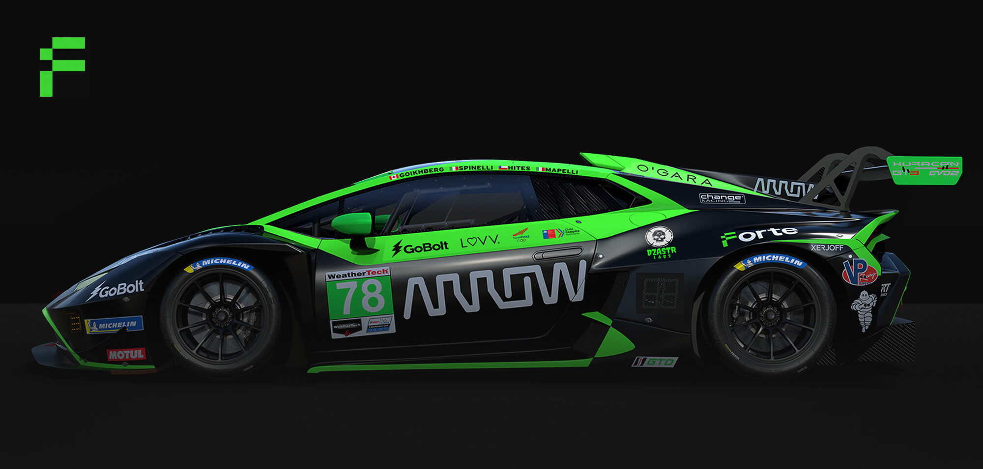 Forte Racing to debut at Rolex 24 with Huracán GT3 EVO2