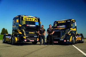 Behind the scenes of Giti’s British Truck Racing Championship tire