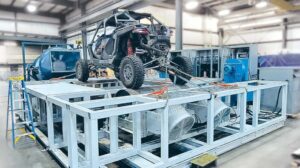 Mustang Advanced Engineering designs R&D test cell for development of power-sport vehicles